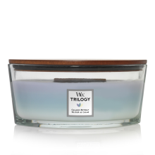 WoodWick Geurkaars Ellipse Trilogy Calming Retreat 454 gr