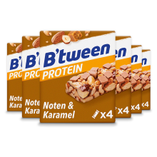 Siemens 6x Hero B'tween Protein Noten & Karamel 4x24 gr