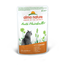 30X Almo Nature Kattenvoer Nat Anti Haarbal Kip 70 gr