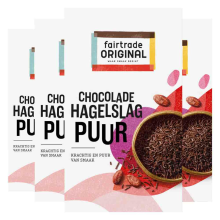 4X Fairtrade Original Hagelslag Puur 380 gr
