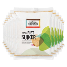 12X Fairtrade Original Rietsuiker 500 gr