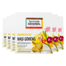 6X Fairtrade Original Boemboe Nasi Goreng 75 gr