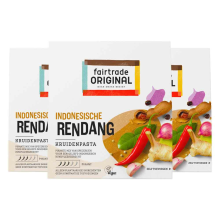 3X Fairtrade Original Boemboe Rendang 75 gr