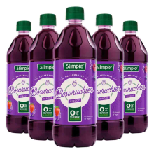 5X Slimpie Siroop Bosvruchten 650 ml