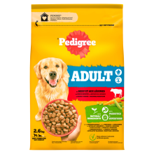 Pedigree Adult Hondenbrokken Rund en Groenten 2,6 kg