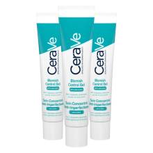 3X CeraVe Blemish Control Gel 40 ml