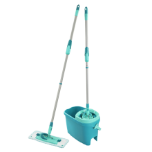 Leifheit Clean Twist Vloerwisser Dweil Set Compleet M Klittenband Ergo 33 cm