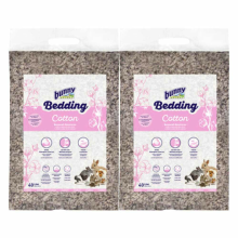 2X Bunny Nature Bodembedekking Katoen 40 liter