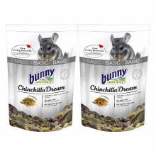 2X Bunny Nature Chinchilladroom Basic 1,2 kg