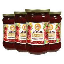 4X Céréal Jam Aardbeien 320 gr