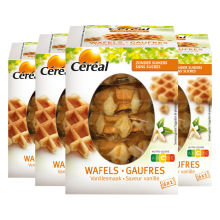 4X Céréal Wafels Vanille 150 gr