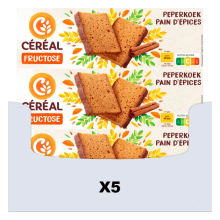 5X Céréal Ontbijtkoek 300 gr