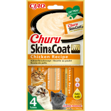 Ciao Churu Kat Huid & Vacht Kip 56 gr