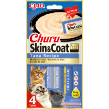 12X Ciao Churu Kat Huid & Vacht Tonijn 56 gr