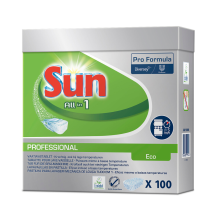 Sun Professional Vaatwastabletten All in 1 Eco Pro Formula 100 stuks