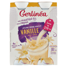 Gerlinea Mijn Maaltijd Afslank Drink Vanille 4 x 236 ml