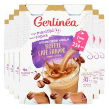 6X Gerlinea Mijn Maaltijd Afslank Drink Koffie 4 x 236 ml
