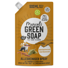 Marcel's Green Soap Allesreiniger Spray Sandelhout & Kardemom Navulling 500 ml