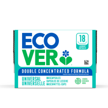 8X Ecover Wascapsules Universal Lilac & Rescued Rose 18 stuks