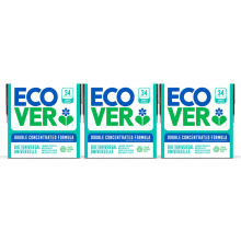 3X Ecover Wascapsules Universal Lilac & Rescued Rose 34 stuks