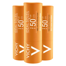 3X Vichy Capital Soleil Stick Gevoelige Zones SPF50+ 1 st