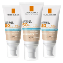 3X La Roche Posay Anthelios Uvmune Getinte Hydraterende Crème SPF 50 50 ml
