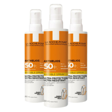 3X La Roche Posay Anthelios Zonnebrand Spray SPF50+ 200 ml