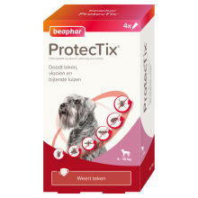 Beaphar ProtecTix Hond Anti Vlo & Teek 4 10 kg 4 pipetten