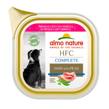 17X Almo Nature HFC Hondenvoer Nat Ham & Erwten 85 gr