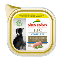 17X Almo Nature HFC Hondenvoer Nat Vrije Kip 85 gr