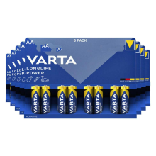 8X Varta Longlife Power Alkaline Batterijen AA 8 stuks