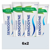 Banbao 6x Sensodyne Tandpasta Fresh Mint Duo 2 stuks