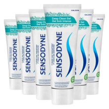 Banbao 6x Sensodyne Tandpasta Deep Clean Gel 75 ml