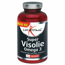 2+3 Gratis: Lucovitaal Visolie Super Omega 3 Maxi XXL 210 capsules