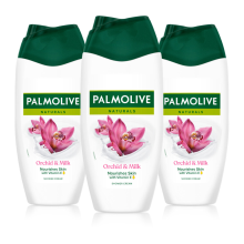 3X Palmolive Douchecrème Naturals Orchidee 250 ml