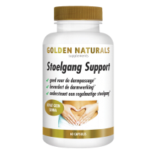 2X Golden Naturals Stoelgang Support 60 vegacapsules