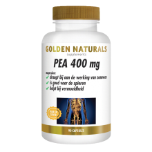 2X Golden Naturals PEA 400mg 90 vegacapsules
