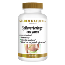 2X Golden Naturals Spijsverteringsenzymen 60 vegacapsules