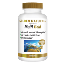 2X Golden Naturals Multi Gold 180 tabletten