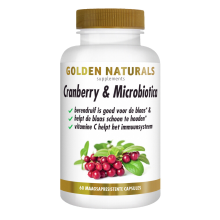 Banbao Golden Naturals Cranberry & Microbiotica 60 vegacapsules