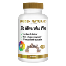 2X Golden Naturals Bio Mineralen Plus 60 vegacapsules