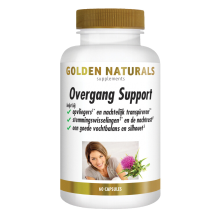 2X Golden Naturals Overgang Support 60 vegacapsules