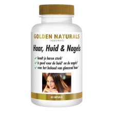 Golden Naturals Haar, Huid & Nagels 60 vegacapsules
