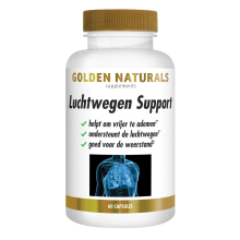 2X Golden Naturals Luchtwegen Support 60 vegacapsules
