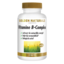 2X Golden Naturals Vitamine B complex Vegan 60 tabletten
