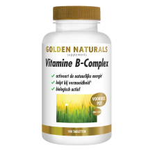Golden Naturals Vitamine B complex Vegan 180 tabletten