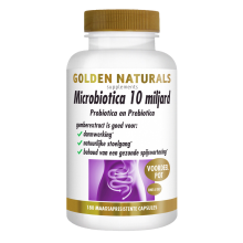 2X Golden Naturals Microbiotica 10 Miljard 180 vegacapsules
