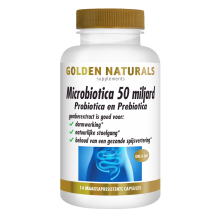 2X Golden Naturals Microbiotica 50 Miljard 14 vegacapsules