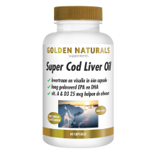 Golden Naturals Super Cod Liver Oil 60 softgels