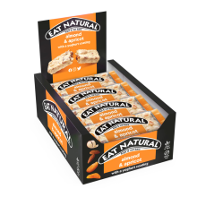 Eat natural Fruit Bar Amandel & Abrikoos 12 x 40 gr